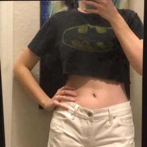 NWOT Batman Crop Top